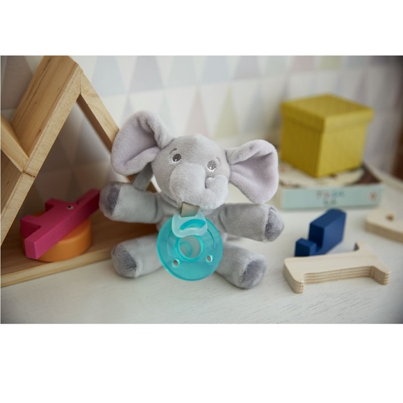 🐘 Philips Avent // Elephant Soothie snuggle, 0m+ - Picture 3 of 6